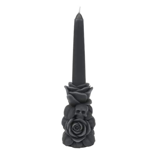 10" Unscented Rose Taper Candle by Ashland
